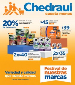 CHEDRAUI CUESTA MENOS - FESTIVAL DE NUESTRAS MARCAS