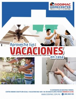 APROVECHA TUS VACACIONES EN CASA